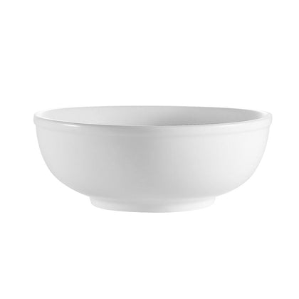 48oz 8 1/2-inch salad and pasta bowl, BPA-free, lightweight, shatterproof, scratch-resistant, deep wide design, dishwasher-safe, microwave-safe, perfect for home, restaurants, catering, and serving.