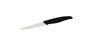 4-inch white ceramic paring knife, perfect for precise peeling, trimming, and detailed cutting tasks.