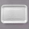 white foam meat tray, 9.25x7.18 inches, suitable for fresh food display