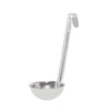 4 oz one-piece stainless steel ladle with 6
