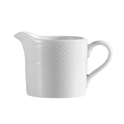 4oz 2-inch creamer, durable, chip-resistant, and stylish, perfect for serving cream, milk, or syrup. Lightweight, easy to clean, great for home, café, restaurant, or catering use.