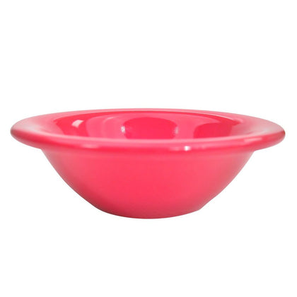 4oz 4.63” N.R. Red fruit dish, durable break-resistant small serving bowl for fruit, sides, desserts, microwave-safe, dishwasher-safe, modern tableware for restaurants, cafés, catering, and home use.