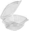 Disposable Clear Hinged Deli Container for Takeout and Food Storage