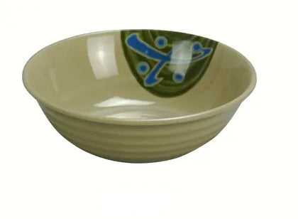 This japanese style bowl is a great and affordable restaurant tableware. It is made from durable and reliable melamine material. You can use these unique round bowls to serve such dishes like rice, miso soup, noodles or salads. Thanks to the elegant Japanese collection style, the bowl will perfectly fit any food-serving establishment design allowing you to elevate your dining experience with these high quality affordable restaurant dinnerware.
