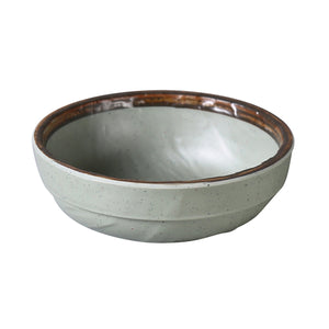 This salad / soup bowl is designed with matte green finish that will give your dish an upscale appearance. You may even pair it with a range of dinnerware to make your table pop even more. This bowl is made of melamine. It has an excellent resistance to heat. It can provide years of trouble-free service without easily breaking down, making it suitable for commercial use. High quality affordable restaurant dinnerware.