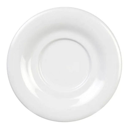 EcoQuality Saucer Plate is a perfect match to Milestone melamine cups that will make your table setting complete and more sophisticated. The durable melamine material has an unbreakable structure, this saucer is a reliable option for your food-serving establishment that can be used in restaurants and catered events, outdoor dining areas, diners and cafes, and even hotels and poolside parties. High quality affordable restaurant and household dinnerware.