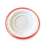 White Saucer is made from durable melamine material that has an unbreakable and heavy-duty structure, this saucer is a reliable option for your food-serving establishment allowing you to elevate your dining experience 
with these high quality affordable restaurant dinnerware.