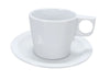 EcoQuality Saucer is a perfect match to Coupe melamine cups that will make your table setting complete and more sophisticated. Thanks to the durable melamine material that has an unbreakable structure, this saucer is a reliable option for your food-serving establishment. It can be used in restaurants and catered events, outdoor dining areas, diners and cafes, and even hotels and poolside parties. High quality affordable drinkware saucer.