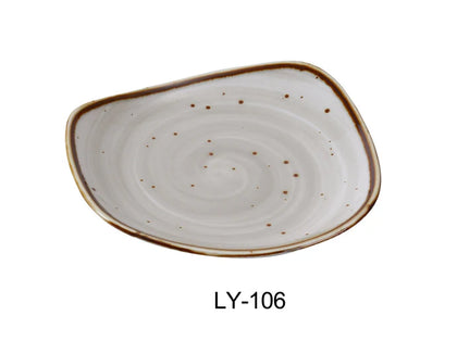 This plate is ideal in serving appetizers, and some snacks suitable for cafes, restaurants, and home use allowing you to elevate your dining experience. This elegant dinnerware is a dishwasher safe, heat resistant, non-stick and easy to clean. High quality and affordable restaurant dinnerware. High quality and affordable restaurant dinnerware.