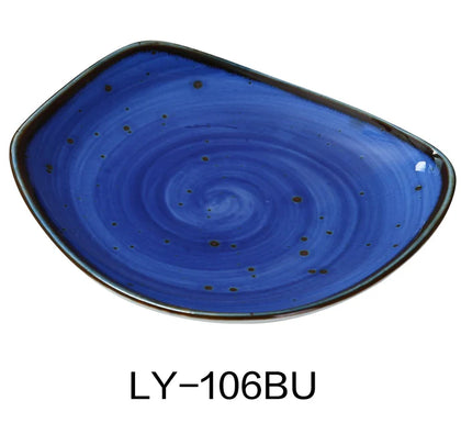  This elegant plate is ideal for serving small portions of appetizers, dessert, and any side dishes in cafes, restaurants, and home use allowing you to elevate your dining experience. Its glazed porcelain material ensures resistance to chipping and easy cleaning, making it ideal for high-use daily workflows with dishwasher, microwave, and oven compatibility. High quality and affordable restaurant dinnerware.