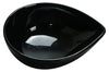 This Waterdrop Shape Dish is a stylish and versatile addition to any table setting. With its elegant water drop shape and sleek black finish, this 4 oz. dish enhances food presentation while maintaining a modern aesthetic. Made from high-quality melamine, it offers the look of ceramic with superior durability, making it perfect for serving appetizers, sauces, desserts, or small sides. Ideal for restaurants and cafes.