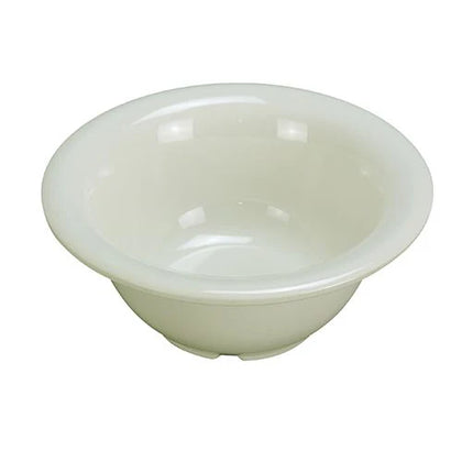 EcoQuality Soup Bowl is made from durable and reliable melamine material. You can use these unique round bowls to serve such dishes like salads, appetizers, rice or miso soups. Thanks to the elegant Milestone collection style, the bowl will perfectly fit any food-serving establishment design. High quality affordable restaurant and household dinnerware.