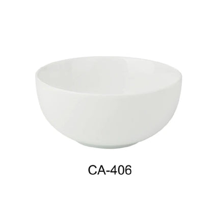 This 18 Oz cereal bowl features a white finish with an aluminum material accent, making it suitable for mid-range daily workflows in cafes, restaurants, and institutional kitchens. Its technical specifications ensure reliable performance for consistent food presentation and service, supporting efficient cleaning and handling in busy commercial settings. High quality affordable dinnerware.
