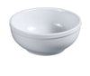 This nappie bowl is a shallow serving dish that is open and has no rim. Featuring smooth rolled edges, this contemporary style bowl is made using high-quality super white porcelain, which is extra durable. A perfect addition to restaurants and cafes for soups and side dishes.