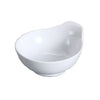 This round bowl features durable, microwave, oven, and dishwasher-safe materials, making it suitable for institutions requiring consistent and sanitary serveware. Its bone white finish complements various tableware collections, providing a professional presentation for cafes, casual dining, and institutional restaurant kitchens. High quality affordable restaurant dinnerware.