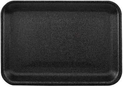 Black Foam Meat Tray for Poultry, Seafood, and Deli Products