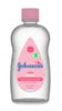 Johnson & Johnson Baby Oil 500ml (16.9oz) bottle, gentle formula to moisturize and protect delicate baby skin.