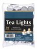 50 Unscented Tealights for weddings, parties, or home décor. Long-lasting and clean-burning, these candles provide elegant lighting for any occasion without overpowering scents. Ideal for versatile use.