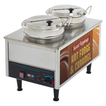 51072H-51074H, 120v Benchmark Hot Fudge/Caramel Warmer