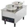 51072P-51074P, 120v, 2 Ladles Benchmark Dual Well Food Warmer