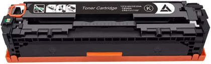 CF210X/CB540A/CE320A/CRG116 black toner cartridge compatible with HP LaserJet Color Pro 200 M251, M276, CP1215, CP1515, CP1415, prints up to 2,400 pages.