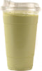 12oz Clear PLA Ice Coffee Cups with Sip Through Lids