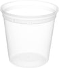Clear Heavy Duty Plastic Food Storage Container with Lid