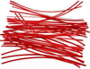 Red Plastic Twist Ties - For Bread Bags, Food Packaging, Produce