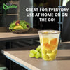 12oz Crystal Clear Iced Coffee Smoothies Plastic Cups