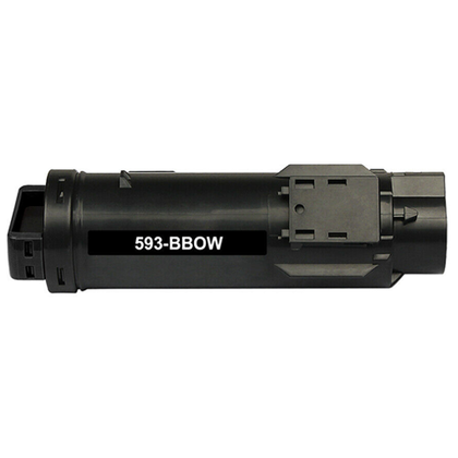 Black Toner Cartridge 593-BB0W (N7DWF) compatible with Dell H625CDW, H825CDW, S2825CDN printers, 3000-page yield.