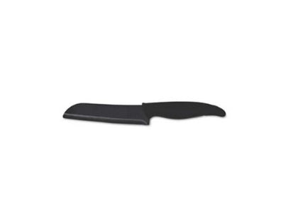 5-inch black ceramic Santoku knife, sold by the dozen.



