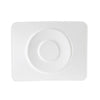 5 3/4-inch saucer for cup, BPA-free ceramic, lightweight, shatterproof, scratch-resistant, sleek design, microwave-safe, dishwasher-safe, ideal for coffee, tea, home, restaurants, and catering.