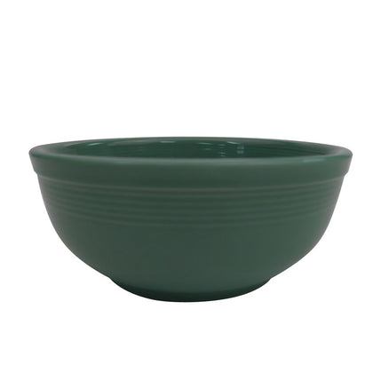 5 7/8” Green Salad Bowl 15oz with a vibrant green glaze, ideal for salads, fruits, and sides. Chip-resistant, microwave & dishwasher-safe—perfect for modern dining or restaurant service.