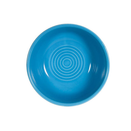 5 7/8” Peacock Salad Bowl 15oz with a vibrant glossy finish, ideal for salads, fruits & sides. Chip-resistant, microwave-safe & dishwasher-safe—perfect for restaurants and modern dining.