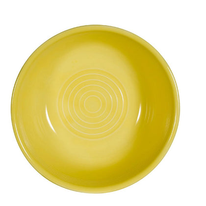 5 7/8” Sunflower Salad Bowl 15oz with a cheerful yellow finish, perfect for salads, fruits & side dishes. Chip-resistant, microwave-safe, and dishwasher-safe for daily use.