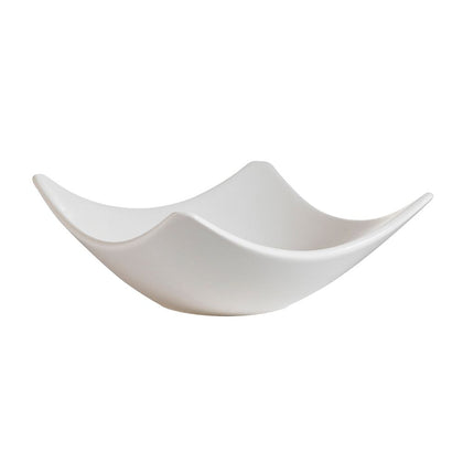 5-inch square dish – elegant small dish for sides, desserts, or appetizers; chip-resistant, microwave and dishwasher safe; modern square design perfect for stylish food presentation.