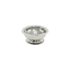 5 oz stainless steel sherbet dish with polished finish, perfect for ice cream, fruit, and sorbet in restaurants, buffets, and catering; stackable, dishwasher safe, durable, packed 48 per case.