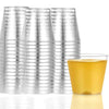 5oz Clear Tumbler – Elegant, small glass for beverages, shots, or whiskey. Perfect for parties and events, offering durability and a sleek, crystal-clear appearance for stylish drink service.