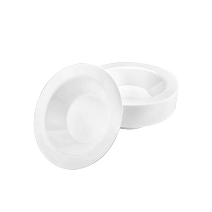 Magnificence Pearl Bowl 14oz & 5oz, durable and reusable tableware with a pearl finish. Ideal for weddings, parties, and everyday dining. BPA-free, disposable, and elegant for any occasion.