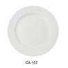 This Dinner Plate offers precise dimensions and a robust porcelain build with aluminum edge reinforcement. It supports commercial dishwasher and microwave use, enabling efficient workflow in various foodservice settings. Its medium rim style simplifies stacking and handling, while its rolled edge enhances durability for daily use. Ideal for mid-volume kitchens, it supports quick transfer between heating and cleaning cycles without compromising integrity.