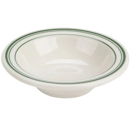 This bowl measures 6.37 inches in diameter with a 13 Oz capacity, it's perfectly sized for grapefruit, cereal, soup, or side dishes. Crafted from high-quality porcelain, this bowl is both durable and versatile, making it an excellent addition to any dining setting such as restaurant, cafes, and home use. Elevate your dining experience with the EcoQuality dinnerware.