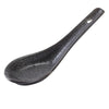 This spoon is ideal for serving and stirring a variety of dishes. Measuring 6.50 inches long, this spoon is made of durable porcelain with a sleek black finish, adding a sophisticated touch to your dining experience. It’s dishwasher, oven, and microwave safe, making it both practical and easy to clean for everyday use in restaurants, cafes, and home dining. High quality and affordable restaurant dinnerware.