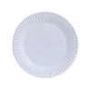 6-inch White Paper Plates, sturdy disposable plates ideal for serving appetizers, desserts, and snacks at parties, events, picnics, or daily use. Durable design with a clean, elegant appearance.