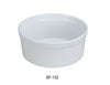 Fluted Soufflé Bowl is crafted from sturdy, high-quality porcelain in a super white color, this bowl is built to last for many years while maintaining its original appearance. It is perfect for baking and serving individual soufflés, crème brûlée, or other desserts and side dishes. This dinnerware is ideal for restaurants, cafes, and home dining. High quality and affordable dinnerware.