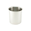 6-quart stainless steel bain marie, durable rust- and corrosion-resistant build, even heat distribution, dishwasher safe, ideal for soups and sauces, packed 24 each per case for foodservice use