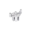 6-section push block replacement for FPWD wedge cutter. Durable food-grade construction ensures consistent pressure and clean cuts. Packed 24 each per case for commercial kitchen use.