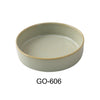 This bowl is earthy tone complemented by a golden rim enhances presentation quality while maintaining durability and microwave and dishwasher resistance ideal for consistent daily use in busy foodservice environments. The sturdy porcelain construction ensures longevity and compatibility with high-volume cafeteria, banquet, or restaurant settings, supporting efficient service while preventing chipping or staining over time.
