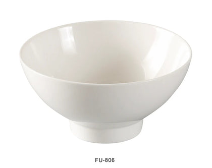 This bowl offers a fresh and modern design, providing a neutral and sophisticated bone white backdrop for showcasing a variety of culinary creations. Its round shape and 18 Oz capacity make it ideal for serving side dishes, condiments, sauces, or small individual portions. Crafted from high-quality porcelain with added alumina, this bowl is both durable and versatile, making it an excellent choice for homes, restaurants, or catering services.