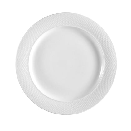 6.5-inch plate, durable, chip-resistant, and elegant, ideal for serving appetizers, desserts, and small portions. Lightweight, easy to clean, perfect for home, restaurant, or catering use.