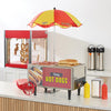 60072 - 120v Benchmark Mini Cart Hot Dog Steamer